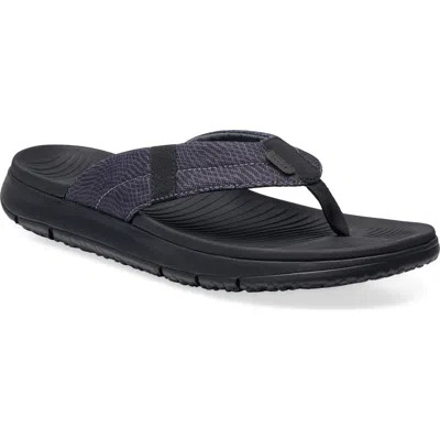 Sanuk Beer Foamie Flip Flop In Black