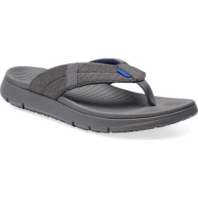 Sanuk Beer Foamie Flip Flop In Gray