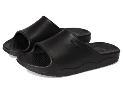 Sanuk Beer Foamie Slide Men's Wedge Shoes Black: 10 D - Medium