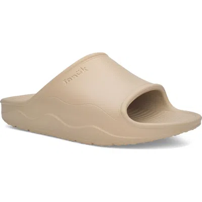 Sanuk Beer Foamie Slide Sandal In Brown