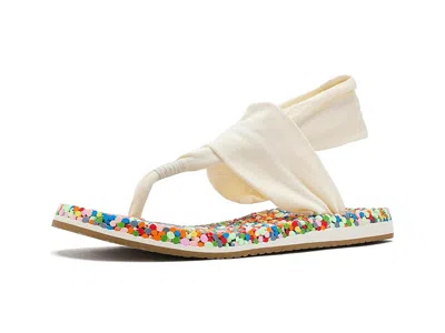Sanuk Bubble Sling Sandal In White