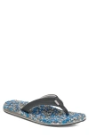 Sanuk Bubblecush Flip Flop In Blue