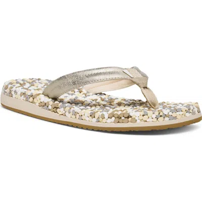 Sanuk Bubblecush Flip Flop In Multi