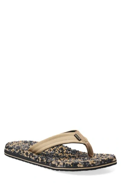 Sanuk Bubblecush Flip Flop In Multi