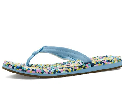 Sanuk Bubblecush Women's Sandals Clear Sky: 7 B - Medium In Blue