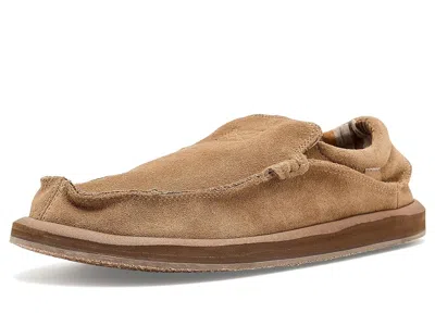 Sanuk Chiba Leather Men's Shoes Tan: 14 D - Medium