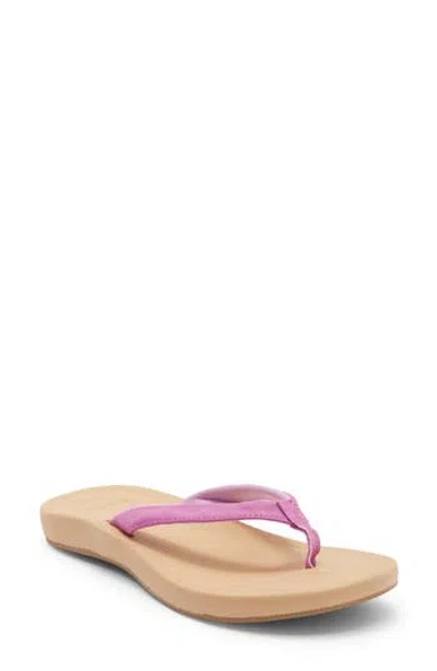 Sanuk Cosmic Shores Water Friendly Flip Flop In Neutral