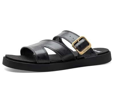 Sanuk Cove Two-strap Sandal In Black