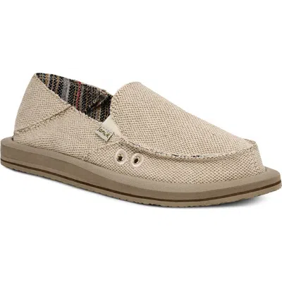 Sanuk Donna Convertible Hemp Slip-on Shoe In Multi