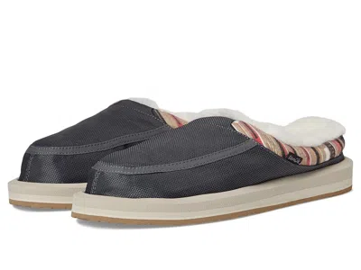 Sanuk Donna Cozy In Black