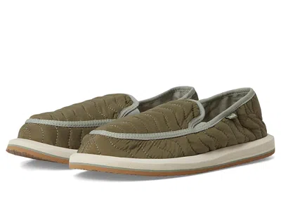 Sanuk Donna Quilted In Green