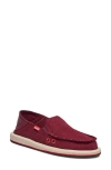 Sanuk Donna Sneaker In Burgundy