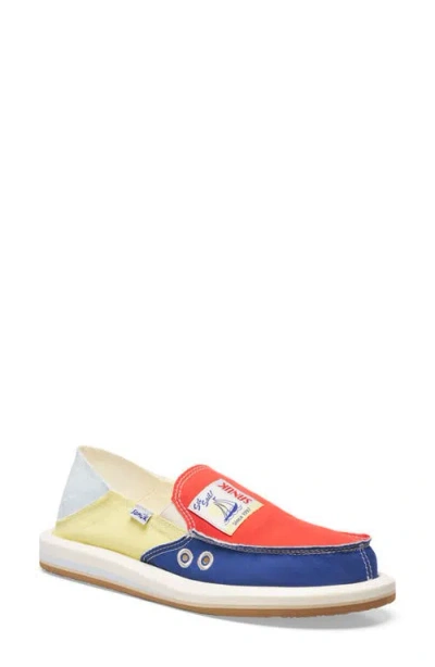 Sanuk Donna Sneaker In Multi