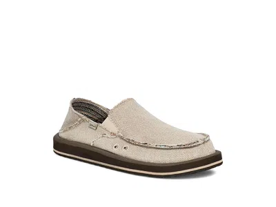 Sanuk Donny Hemp Two-tone In Brown