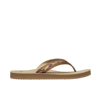 Sanuk Fraidy Hemp Rainbow 1117691-rbw Women's In Multi