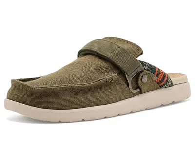 Sanuk Happy Hour Lite Men's Slippers Dark Olive: 8 D - Medium