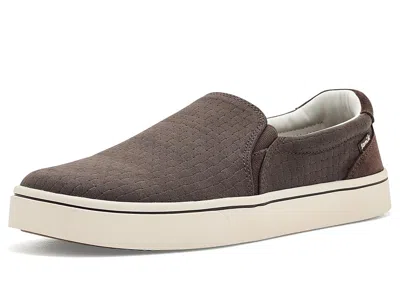 Sanuk Hava-shoe Slip-on Men's Sandals Demitasse Emboss: 8.5 D - Medium In Brown
