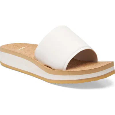 Sanuk Highland Slide Sandal In White