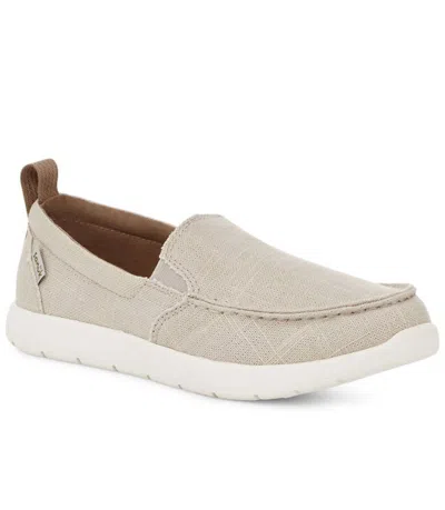Sanuk Kids Lil Sidewalk Surfer Lite Shoes In Natural In Neutral