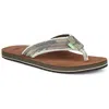 Sanuk M Fraid Not Mens Flip Flop Thong Flip-flops In Multi