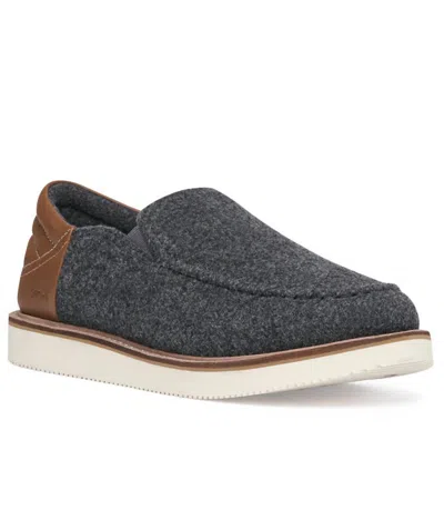 Sanuk Men's Cool Vibe Low Sm Wool Shoes In Dark Grey In Gray