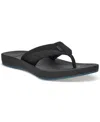 Sanuk Cosmic Seas Water Friendly Flip Flop In Gray