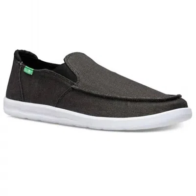 Sanuk Men Hi Five Sidewalk Surfer Shoe In Black