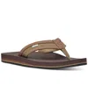 Sanuk Men's Ziggy Flip-flop Sandals In Tan