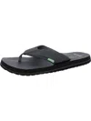 SANUK MENS SLIP ON OPEN TOE THONG SANDALS