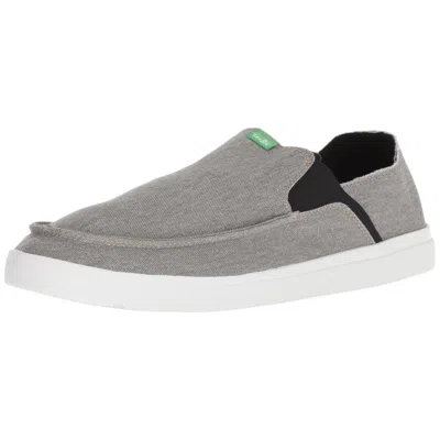 Sanuk Pick Pocket Slip On Grey 1094612-grey Men's In Gray