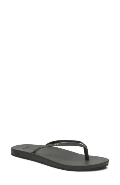 Sanuk Polly Flip Flop In Black