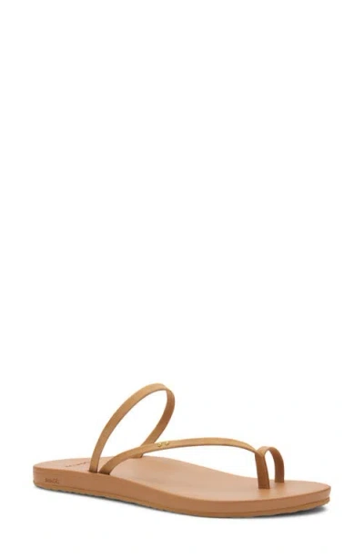 Sanuk Polly Ring Flip Flop In Brown