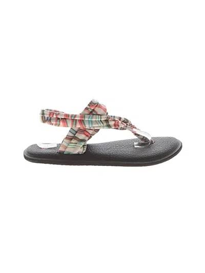 Pre-owned Sanuk Sandals In White