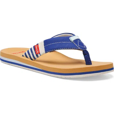 Sanuk Sawyer Flip Flop In Multi