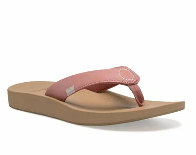 Sanuk Women's Cosmic Yoga Mat Sandal In Terra Cotta In Multi