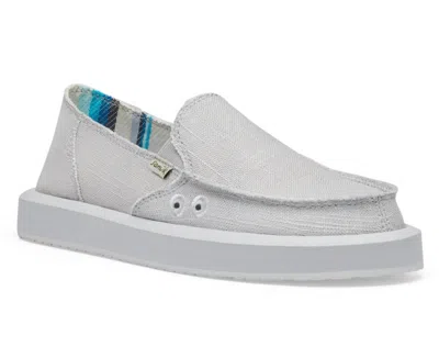 Sanuk Women's Donna Hemp Shoe In Grey
