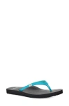 Sanuk 'yoga Joy' Flip Flop In Sc Blue