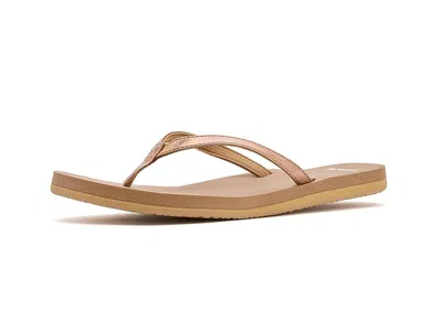Sanuk Yoga Joy Ii Iridescent In Gold