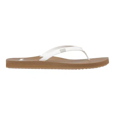 Sanuk Yoga Joy White / Tan Sws10275-wtt Women's