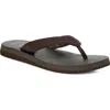 Sanuk Yoga Mat Ii Flip Flop In Brown