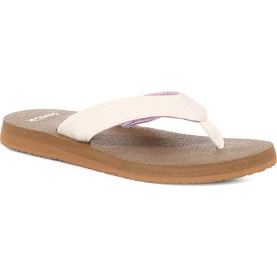 Sanuk Yoga Mat Ii Flip Flop In Brown