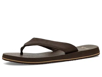 Sanuk Yoga Mat Ii Women's Sandals Pinecone: 9 B - Medium In Burgundy