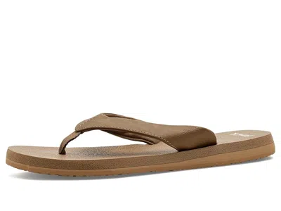 Sanuk Yoga Mat Ii Women's Sandals Tan: 7 B - Medium In Multi