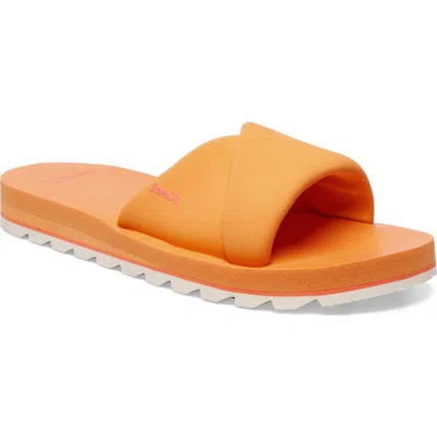 Sanuk Yoga Slide Sandal In Orange