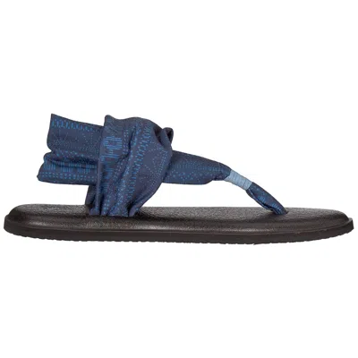 Sanuk Yoga Sling 2 Prints Blue Heaven Shibori Stripes 1019795-bhssoft-top Women's