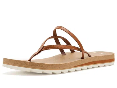 Sanuk Yoga Strappy Sandal In Brown