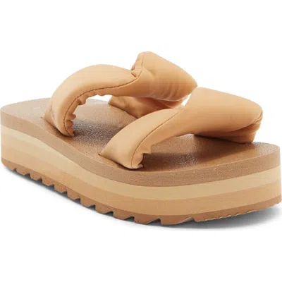 Sanuk Yoga Twist 'n Slide Sandal In Brown