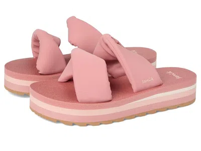 Sanuk Yoga Twist-n-slide In Pink