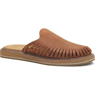 Sanuk You Got My Back Woven Leather Mule In Brown