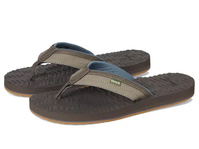 Sanuk Ziggy Plush In Brown